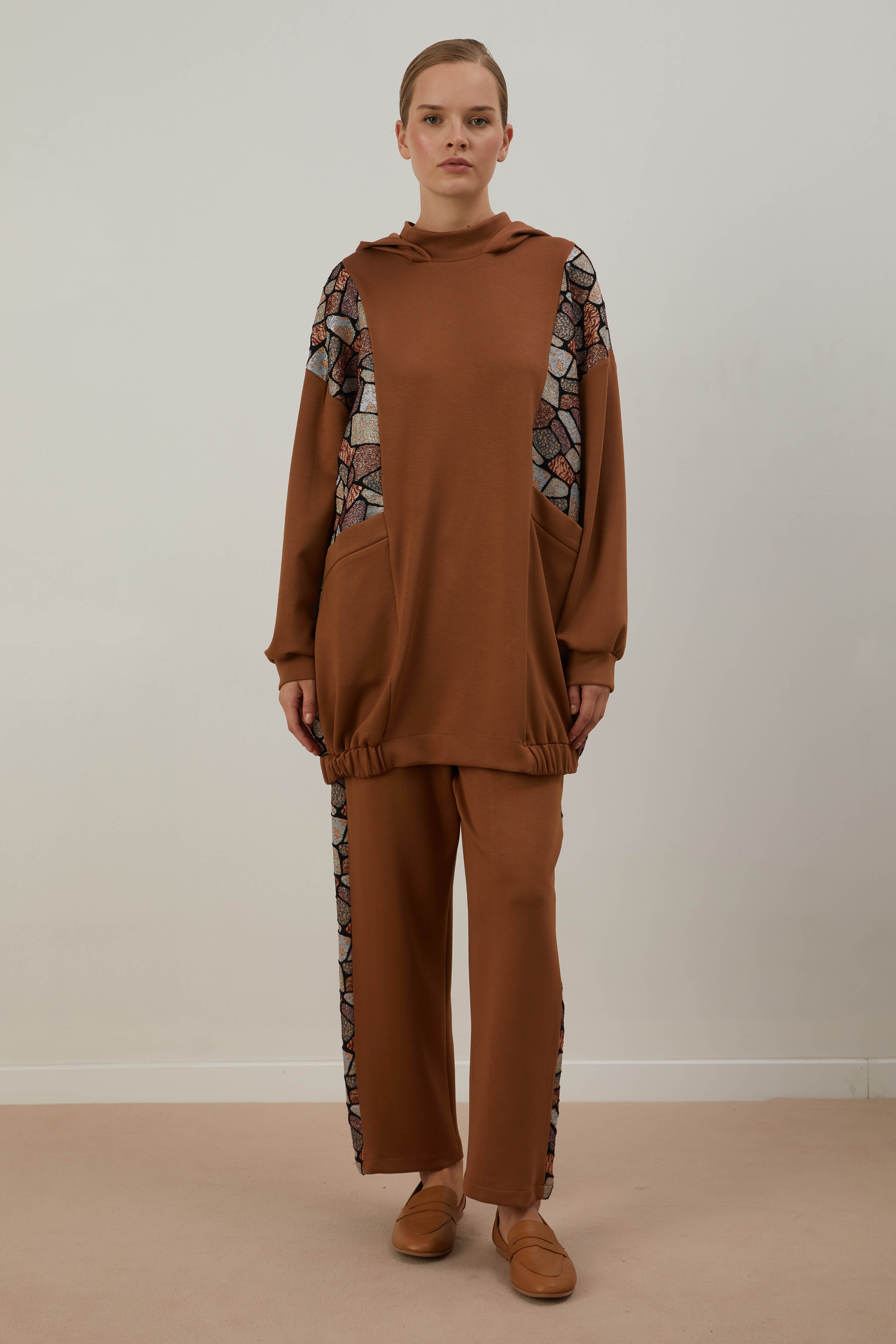 A400144 Aguaje Jakar Garnili Pantolonlu Takım