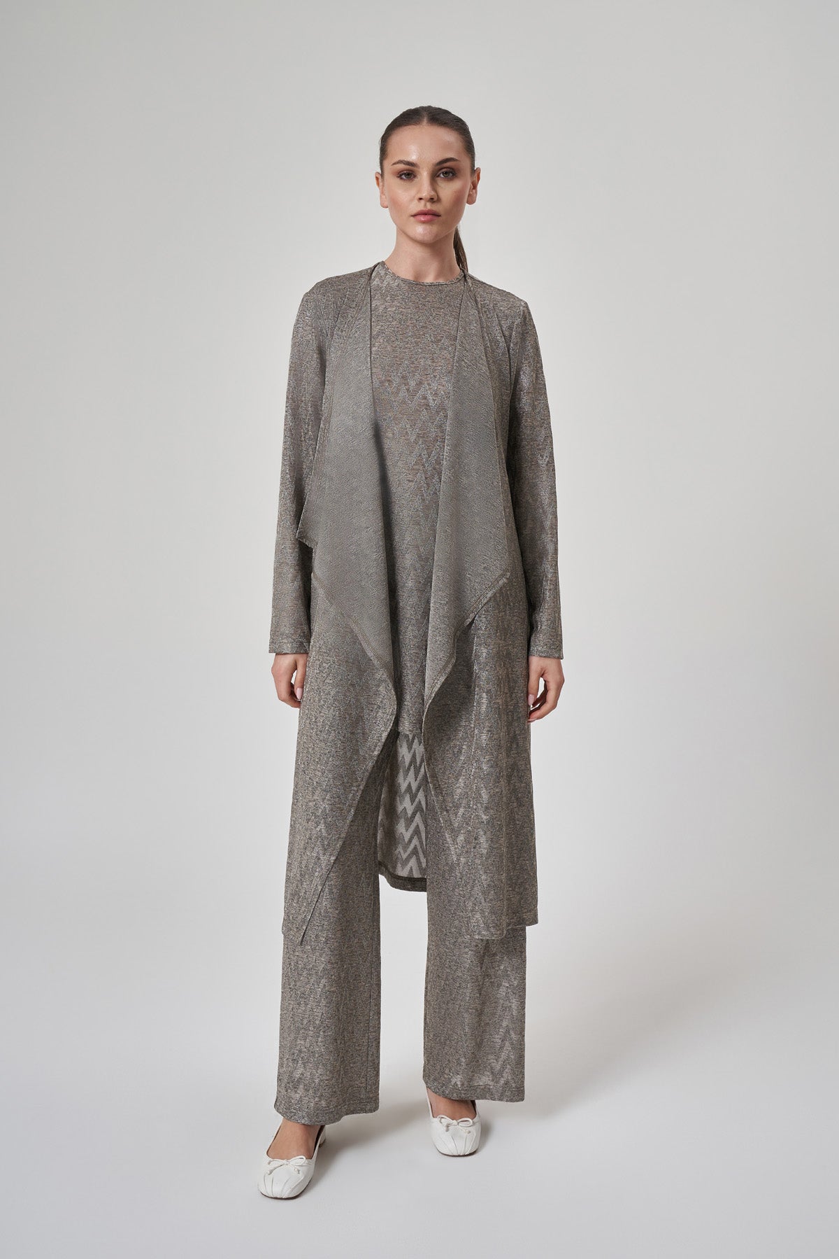 A41315 Aguaje Üçlü Örme Takım