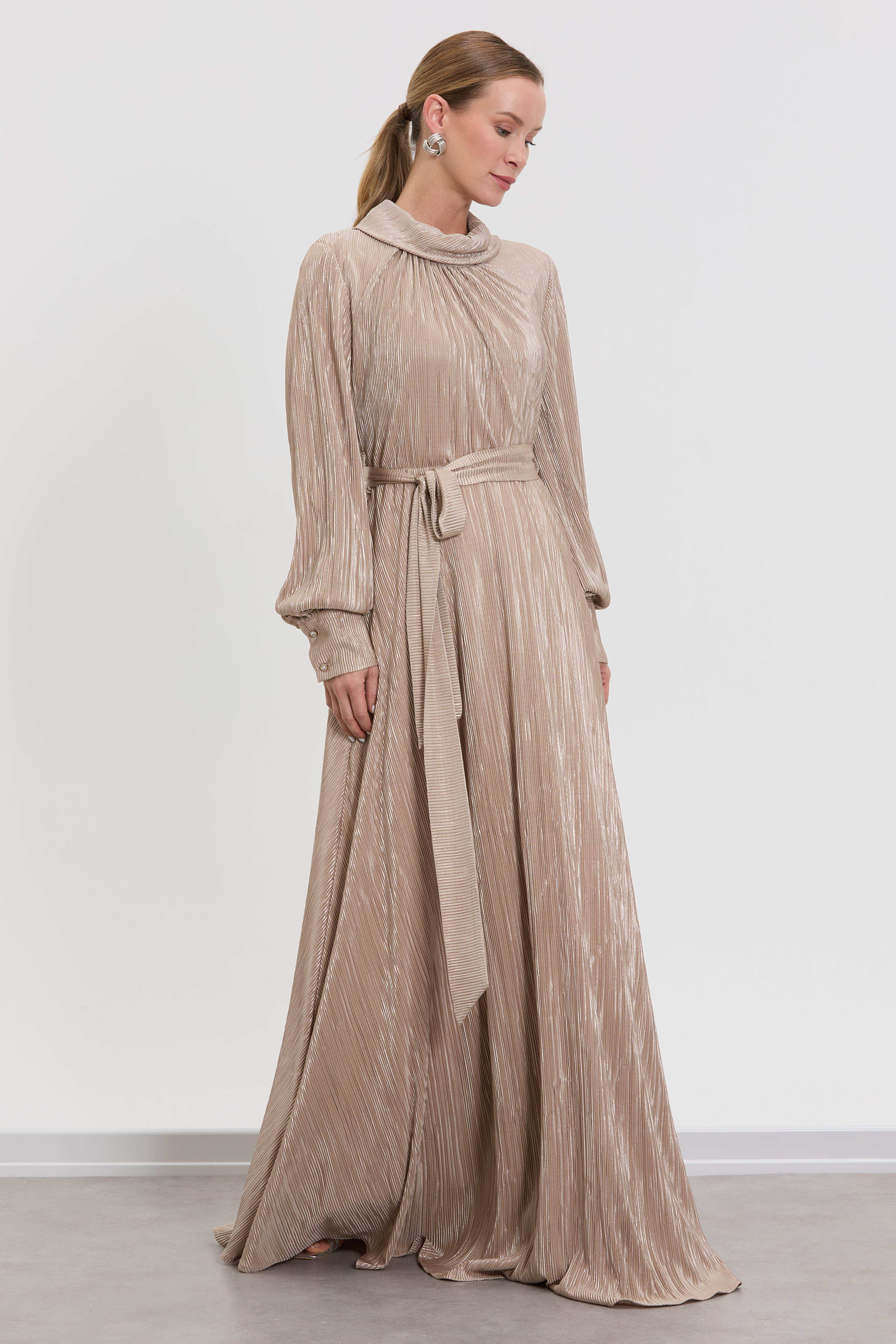 A500444 Aguaje Simli Elbise