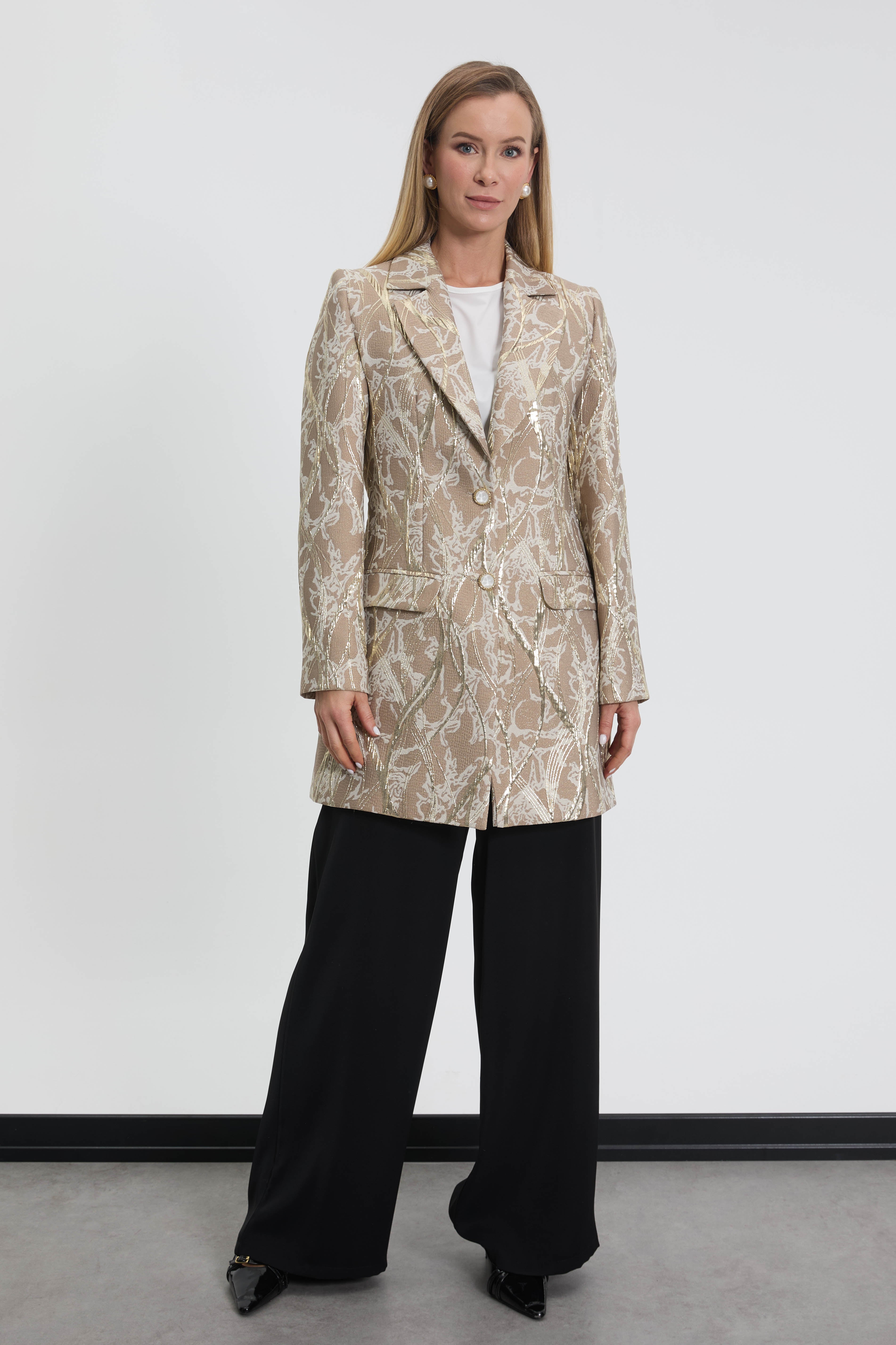 M70414 Melidia Abiye Pantolonlu Ceket Takım